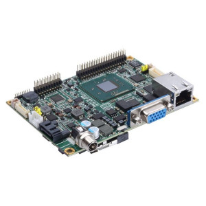 Axiomtek PICO842 Pico-ITX Motherboard, Intel Celeron J1900, I/O board, LVDS/VGA, Single LAN, and Audio